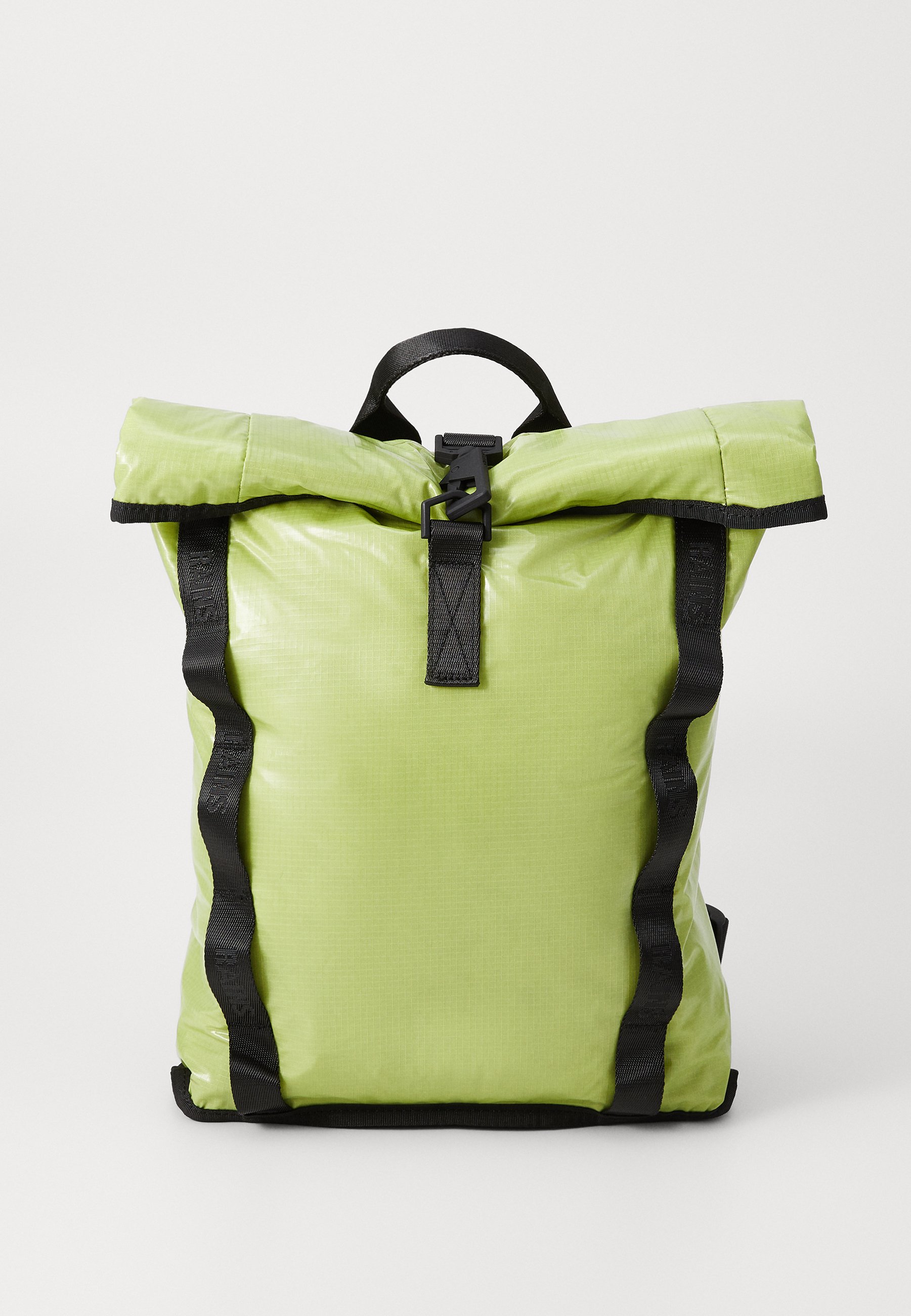 Michael Kors Neon Yellow Roll-Top Backpack with Black Straps Michael Kors neon yellow backpack New | Mercari main image 2