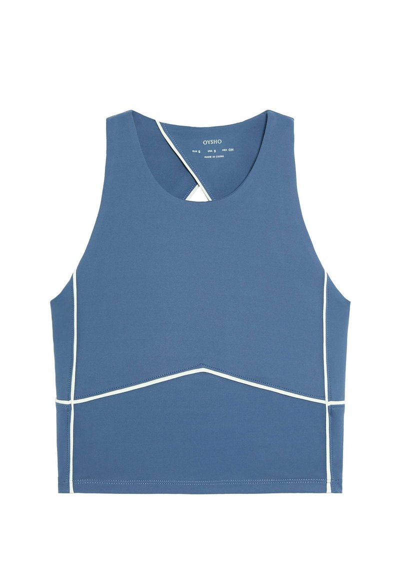 OYSHO Top blauw OYSHO Top blauw