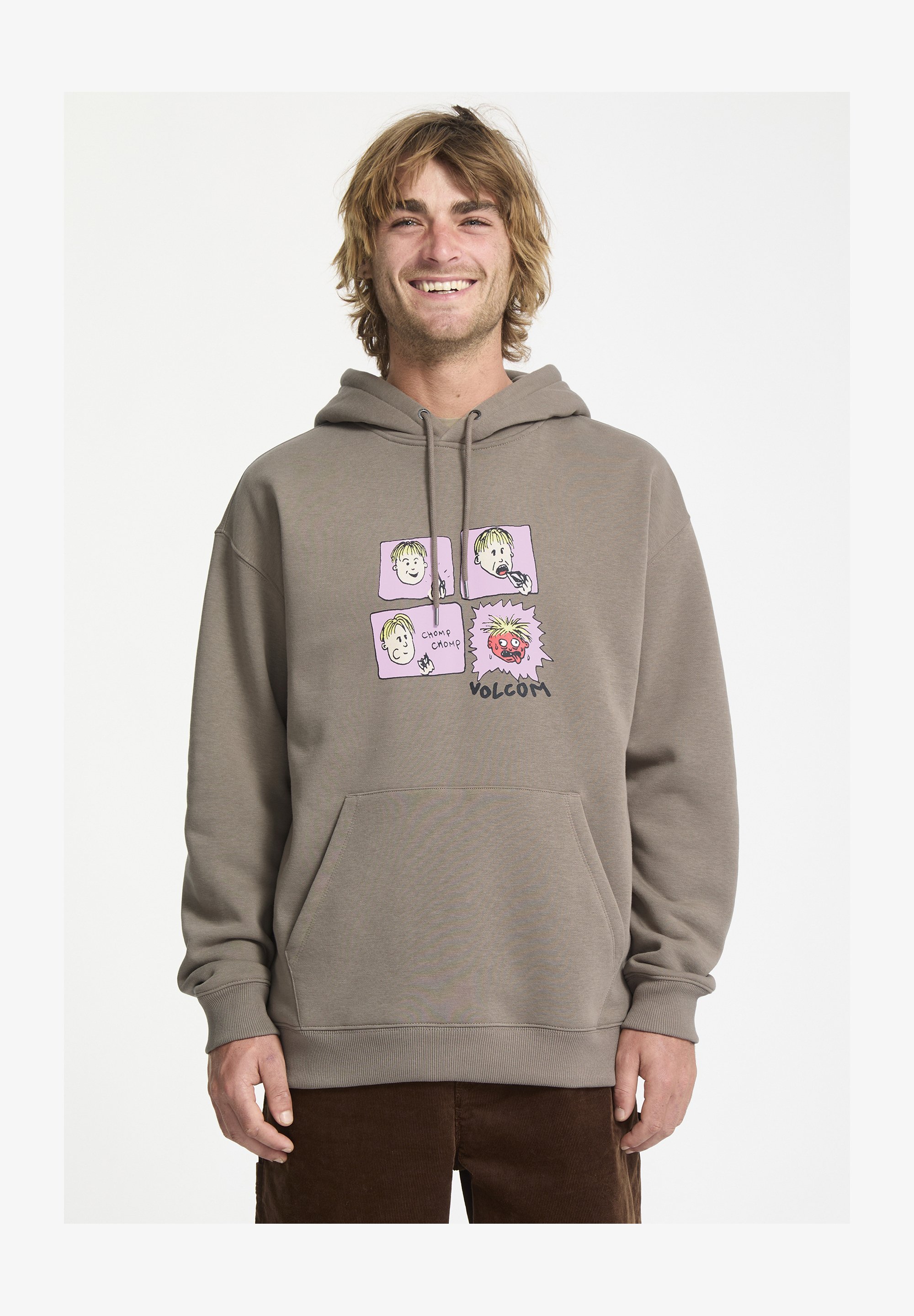 Felpa Con Cappuccio Uomo Con Stampa Teschio Rosa, Grafica Alla Moda, Tasca Frontale, Nero, Taglia XX-Large (XXL)