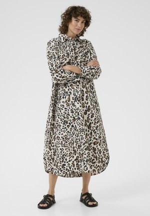 TINELLA - Blusenkleid - nature leopard print