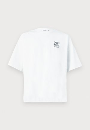 CHOPSTICKS TEE UNISEX - Nyomott mintás póló - core white