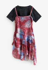 Next SET - Denné šaty - red  blue floral print