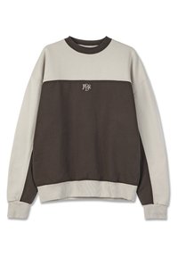 LUND - Sweatshirt - washed walnut brown/cozy beige