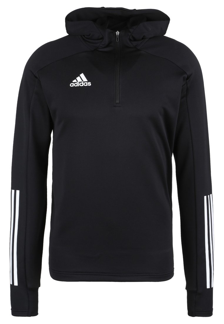adidas zip up hoodie black