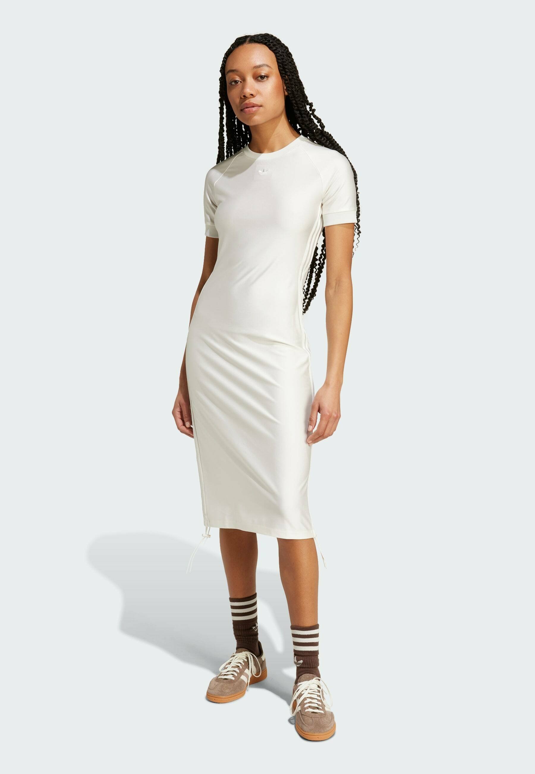 adidas ruched dress adidas Mini Dress - Black