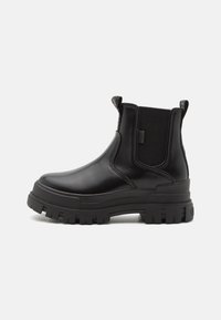 ASPHA CHELSEA WARM - Plateaustøvletter - black