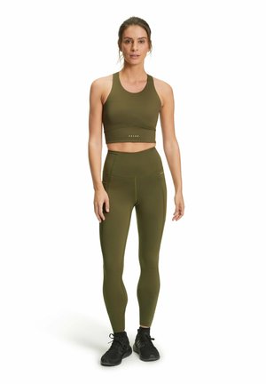 CORE SPORTS BRA RACER MAXIMUM SUPPORT - Sports bra - herb