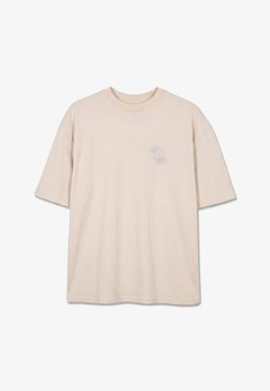 Pegador, NUEVO OVERSIZED TEE - T-shirt imprimé - washed cream