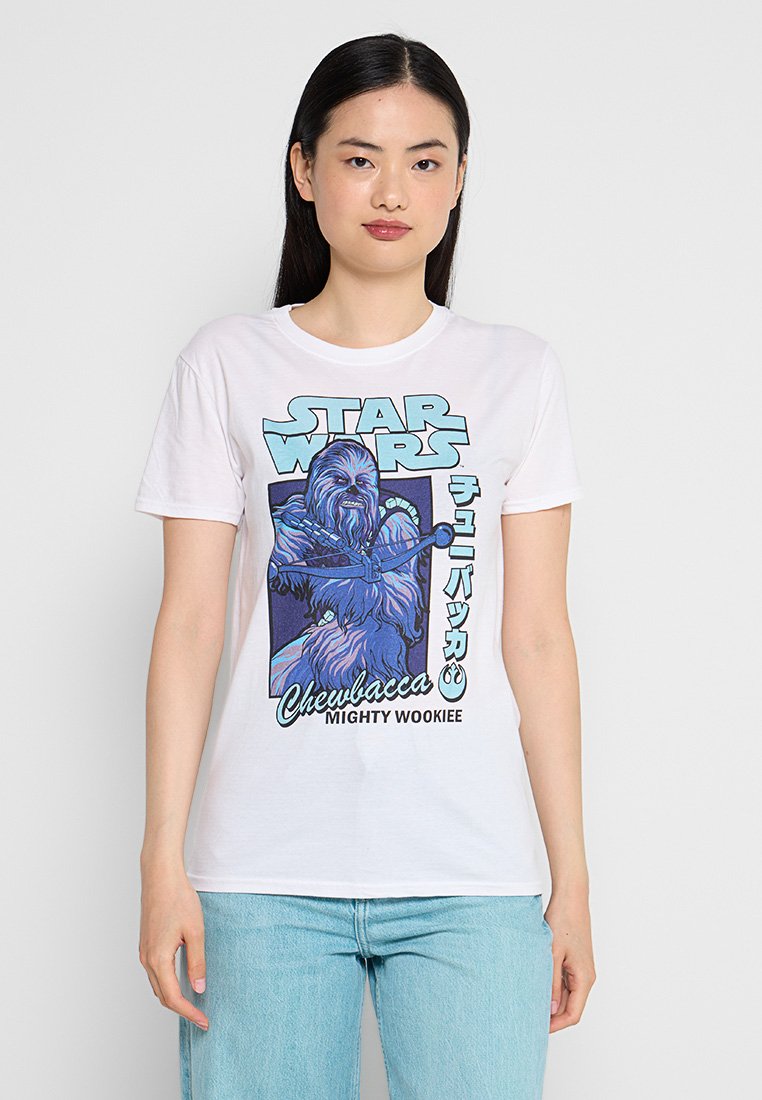 Star Wars T-shirt print wit Star Wars T-shirt print wit