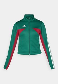 adidas Sportswear TIRO  - Sportovní bunda - dark green/collegiate burgundy/white