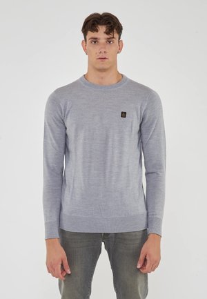 BENNET - Maglione - grigio melange