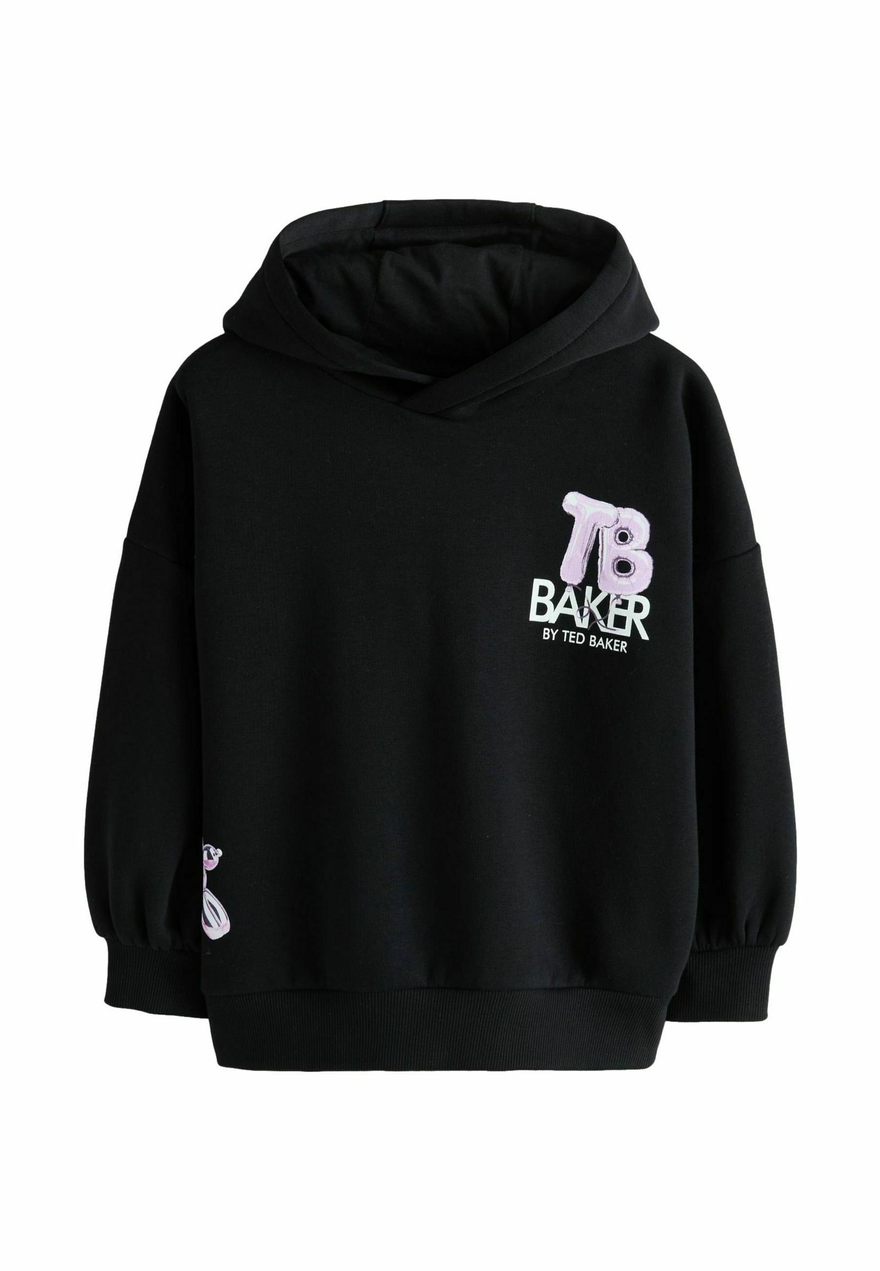 Baker by Ted Baker OVERSIZED Sweater black pink/zwart