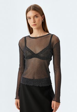 Bluse - black