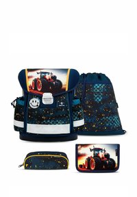 Unselected, mottled dark blue