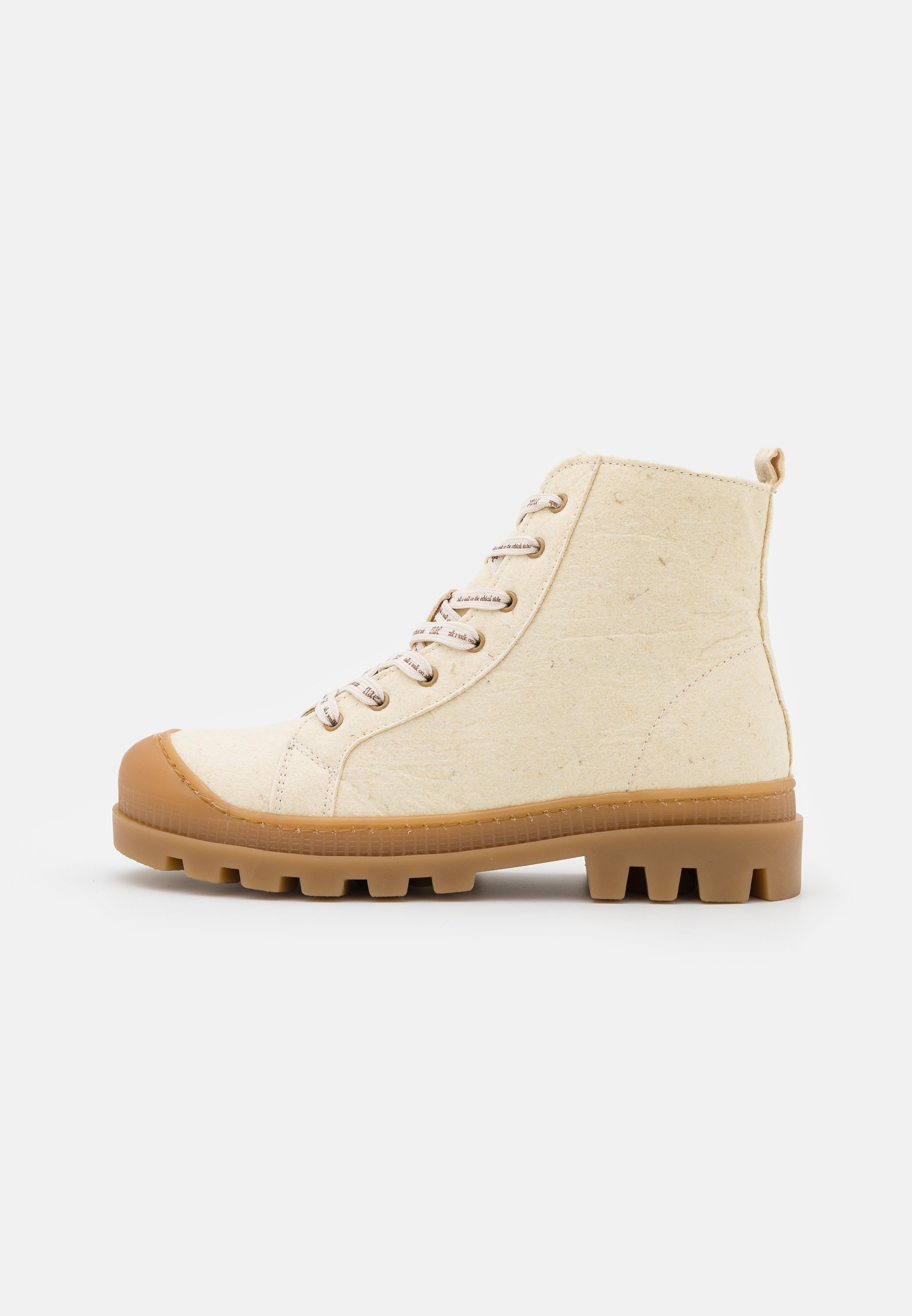 NAE Vegan Shoes NOAH VEGAN - Veterboots - white/wit - Zalando.nl