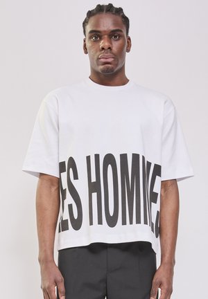 T-shirt con stampa - white