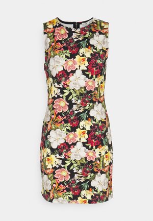 Alice + Olivia QUINN BRAIDED MINI - Freizeitkleid - landmark/rot