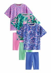 Next 3 PACK - REGULAR FIT - Pižamos komplektas - blue green