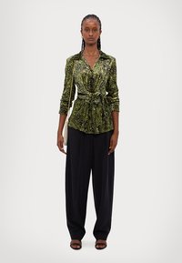 Diane von Furstenberg LARGARDE  - Gombos blúz - green