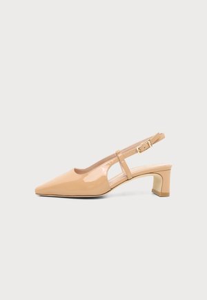 Stuart Weitzman BABY BABETTE SLINGBACK - Escarpins - adobe