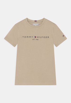 ESSENTIAL TEE UNISEX - Print T-shirt - savannah sand