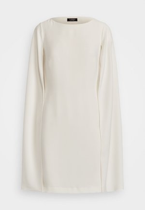 Lauren Ralph Lauren CAPE GEORGETTE COCKTAIL DRESS - Cocktail dress / Party dress - mascarpone cream