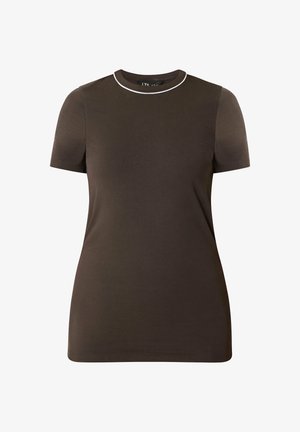 Long Tall Sally, TALL ACTIVE TOPS - Basic T-shirt - chocolate