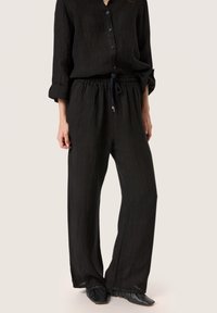 Soaked in Luxury AURAN - Tygbyxor - black