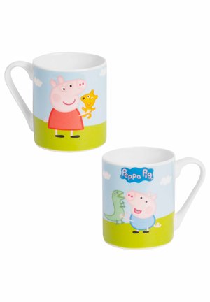 Peppa Pig WUTZ  - Kindertasse - blau grün