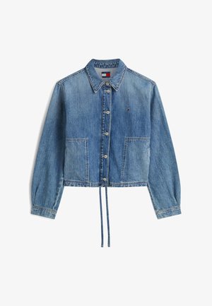 Tommy Jeans, TIE JACKET - Teksajakk - denim medium