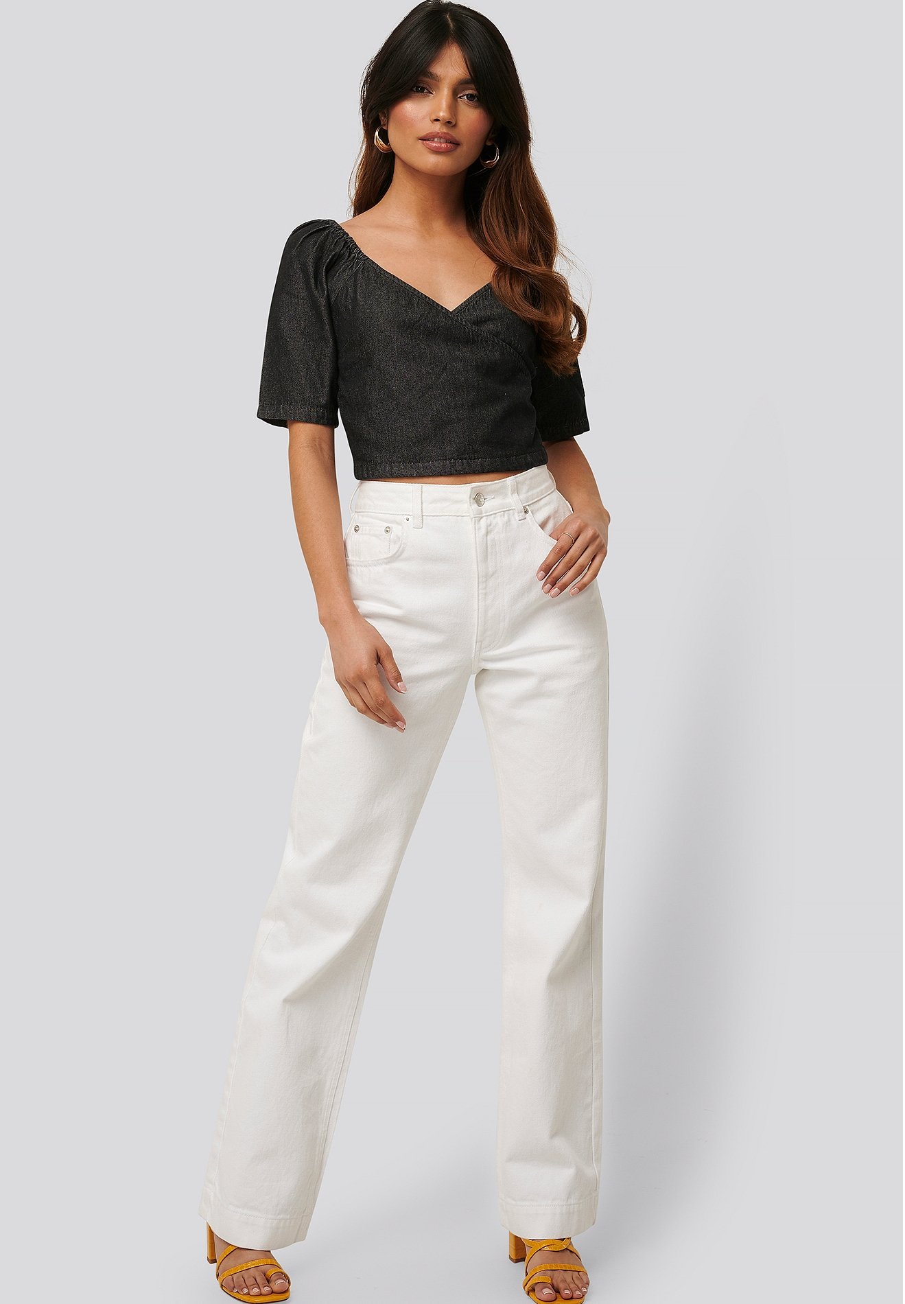 NA-KD Top - black/zwart - Zalando.nl