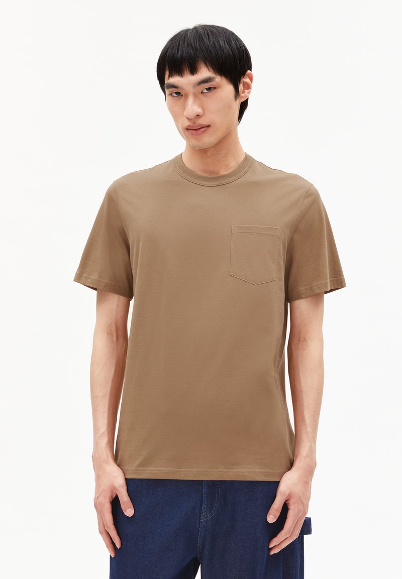 ARMEDANGELS MAARKOS  - T-Shirt basic - light oak