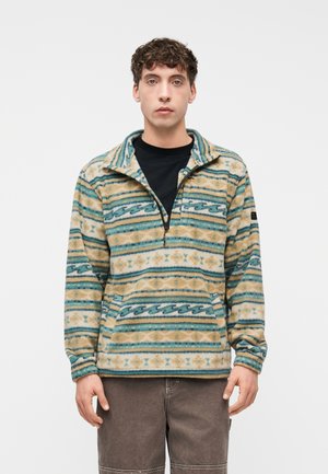 BOUNDARY MOCK NECK - Fleece jumper - desert print