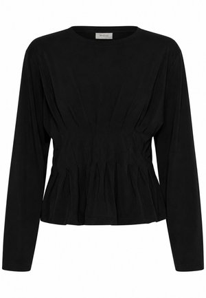 Gestuz, NEZ TEE - T-shirt à manches longues - black