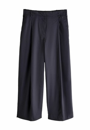 Next, REGULAR FIT - PLEATED BARREL LEG CHINO TROUSERS  . - Stoffhose - charcoal grey
