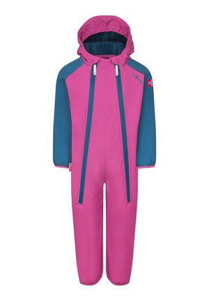 NORDKAPP OVERALL - Schneeanzug - bright berry/madeira blue