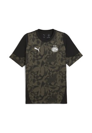 PSV EINDHOVEN - Voetbalshirt - black-loden green