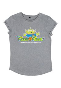 Henry Tiger TOY STORY 1-3 PIZZA ARCADE - T-shirts print - melange grey