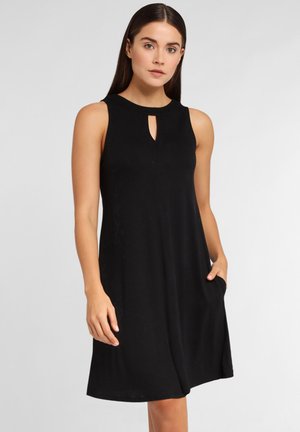 Jersey dress - schwarz