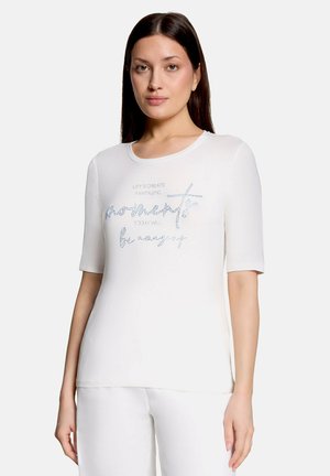 Betty Barclay, BETTY BARCLAY KURZARM BASIC SHIRT - T-shirt print - patch cream blue
