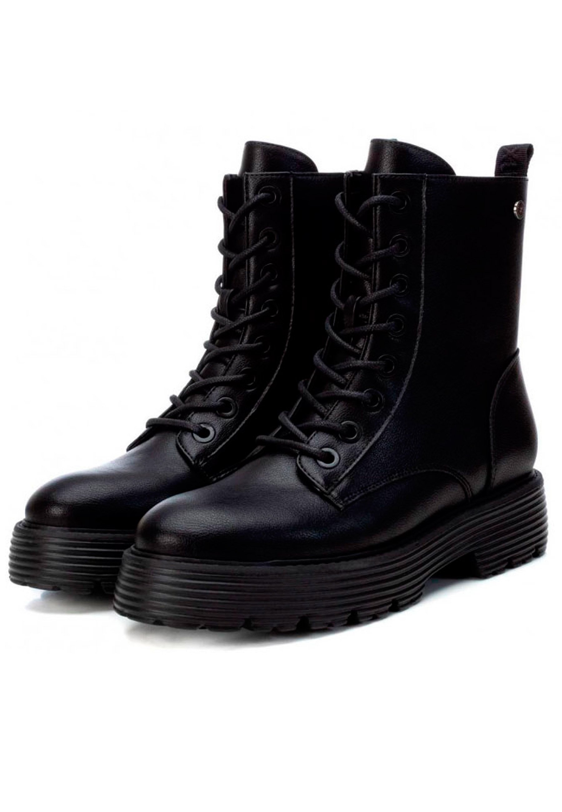 XTI MILITAR XTI - Botines con plataforma - black/negro - Zalando.es