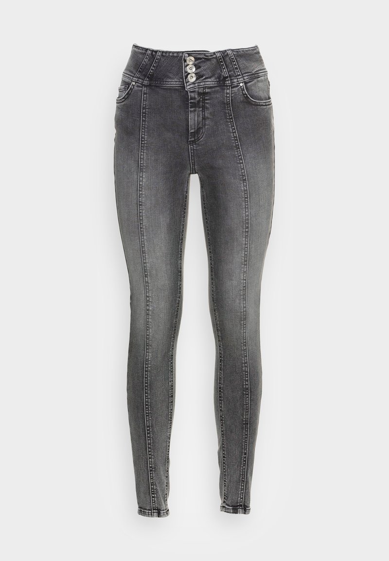 Only Jeans Skinny Fit grijs denim/greydenim
