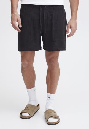 Solid SDIAIN REGULAR FIT - Tracksuit bottoms - true black