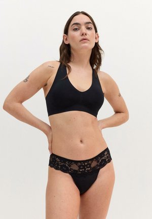 WITH ABSORBENCY - Menstruationsunterwäsche - black