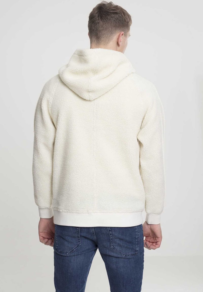 Urban Classics SHERPA HOODY - Hoodie - offwhite/off-white - Zalando.de