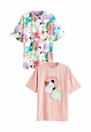 Next REGULAR FIT - SQUISHMALLOWS LICENSE 2 PACK - Nightie - pink purple
