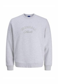 JORBLEECKER BRANDING CREW - Sweatshirt - bright white