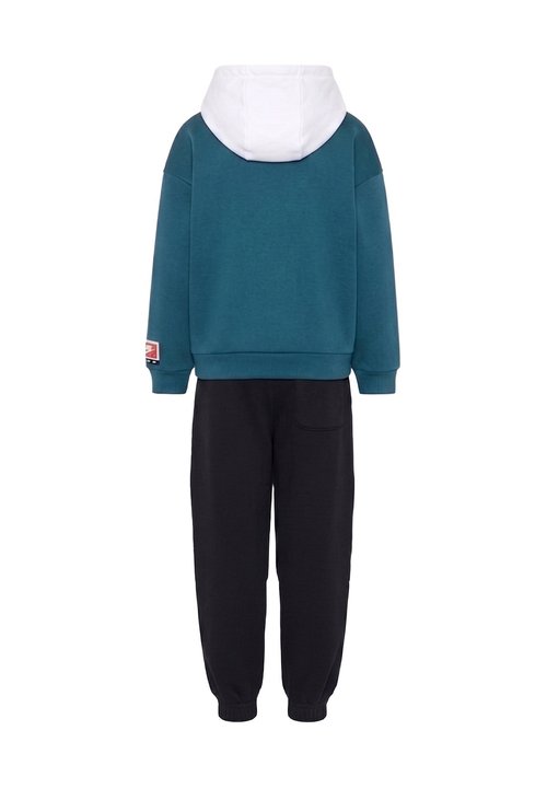 Nike COMPLETO BAMBINO - Sudadera con capucha - verde-nero — foto 2
