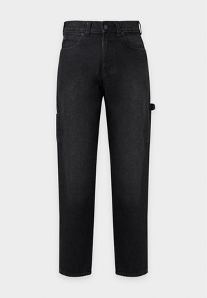 Dickies, REGULAR TAPERED JEANS - Jeans Tapered Fit - black wash faded
