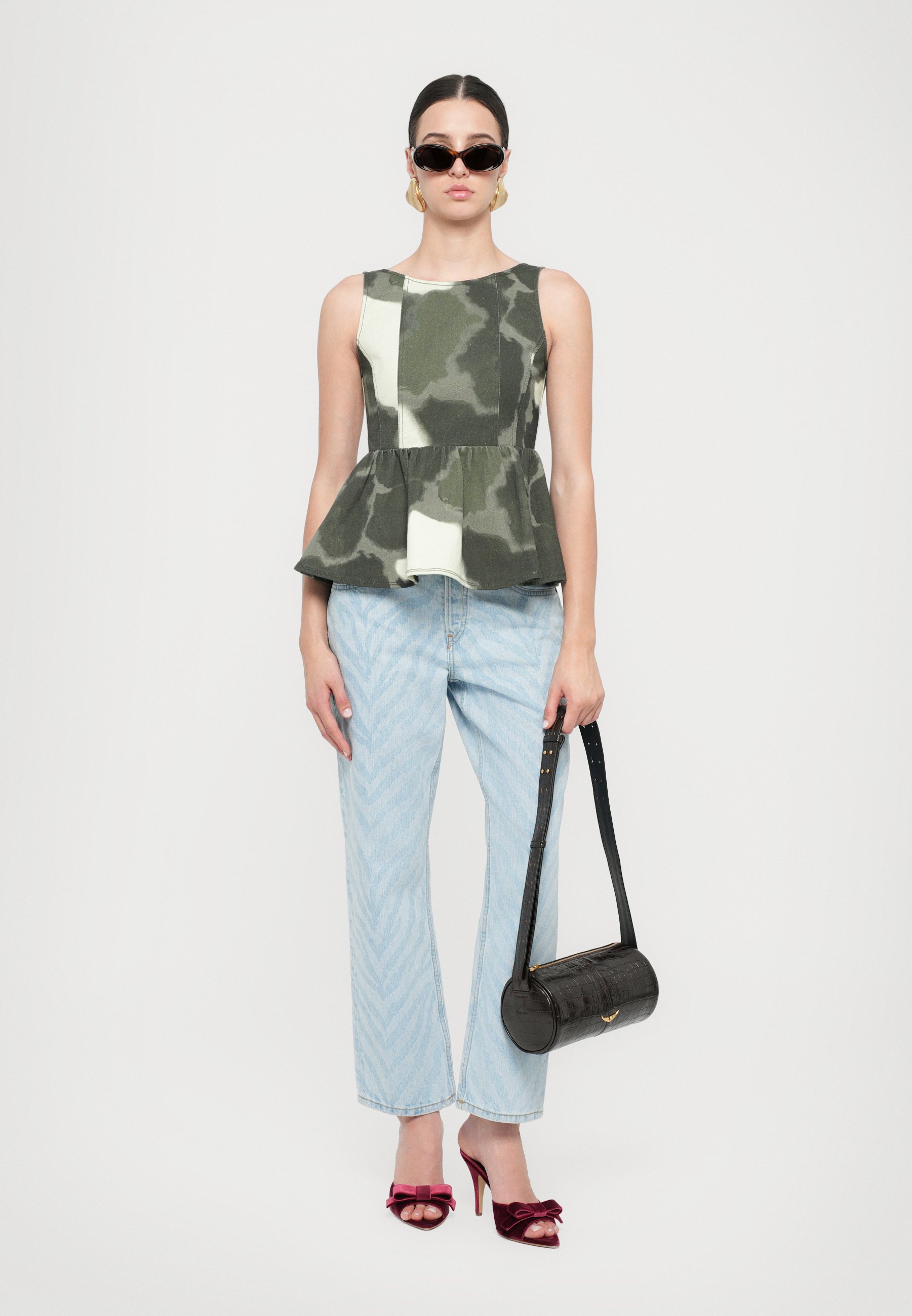 トップス Helmstedt Emilie Top Helmstedt EMILIE - Top - dark green/mørkegrøn - Zalando.dk